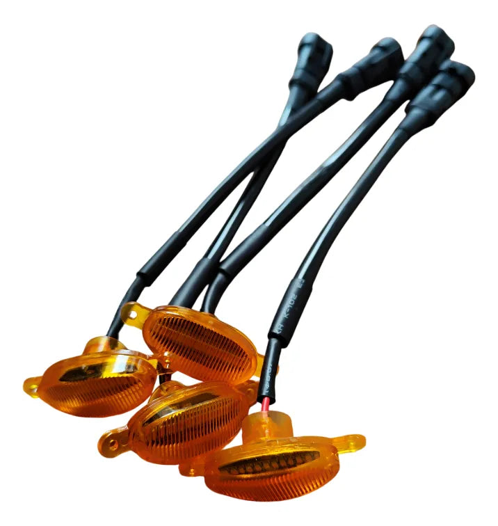 🔥 Luces LED de Parrilla para Carro (X4) – Oferta Especial